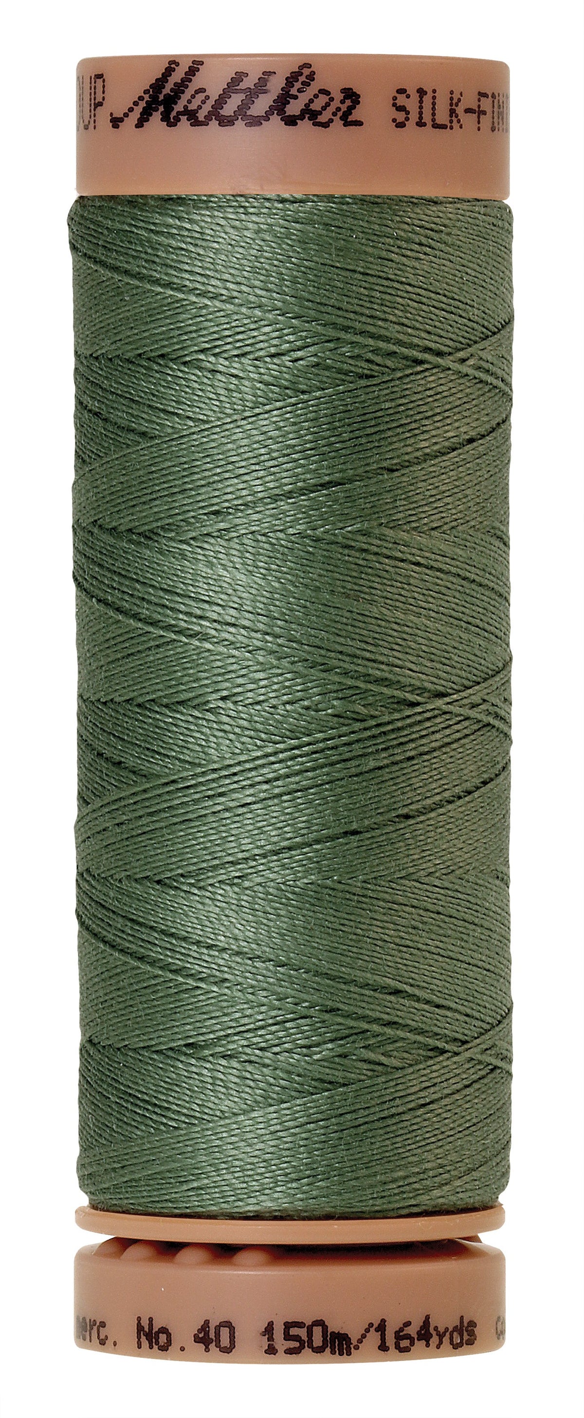 Mettler SILK-FINISH COTTON 40, 0646 Palm Leaf, 150M spool