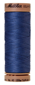 Mettler SILK-FINISH COTTON 40, 0815 Cobalt Blue, 150M spool
