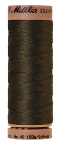 Mettler SILK-FINISH COTTON 40, 1043 Olive, 150M spool