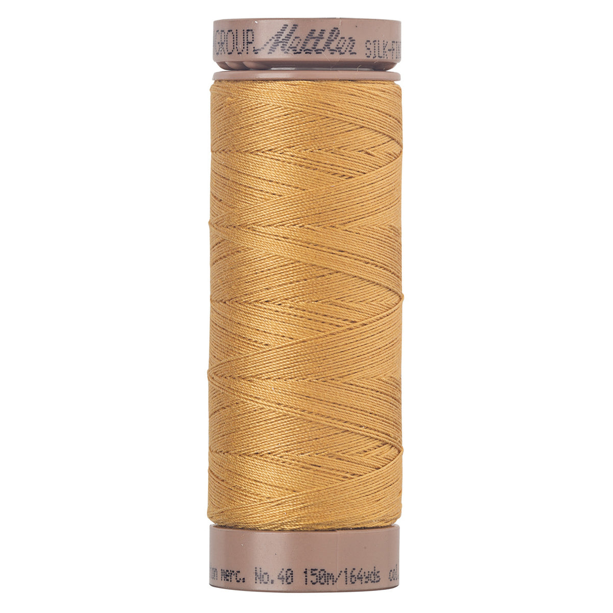Mettler SILK-FINISH COTTON 40, 10635 Honey, 150M spool