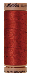 Mettler SILK-FINISH COTTON 40, 1074 Brick, 150M spool