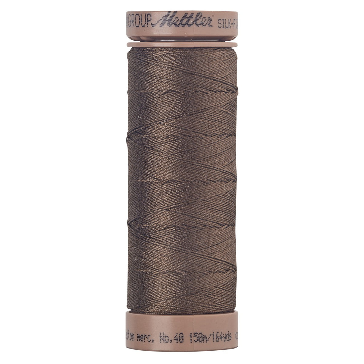 Mettler SILK-FINISH COTTON 40, 1223 Pecannut, 150M spool