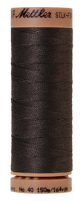 Mettler SILK-FINISH COTTON 40, 1282 Charcoal, 150M spool