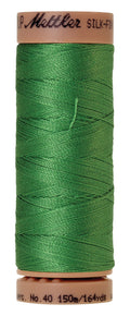 Mettler SILK-FINISH COTTON 40, 1314 Vibrant Green, 150M spool