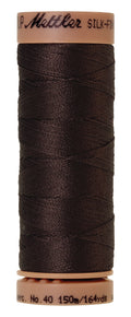 Mettler SILK-FINISH COTTON 40, 1382 Black Peppercorn, 150M spool