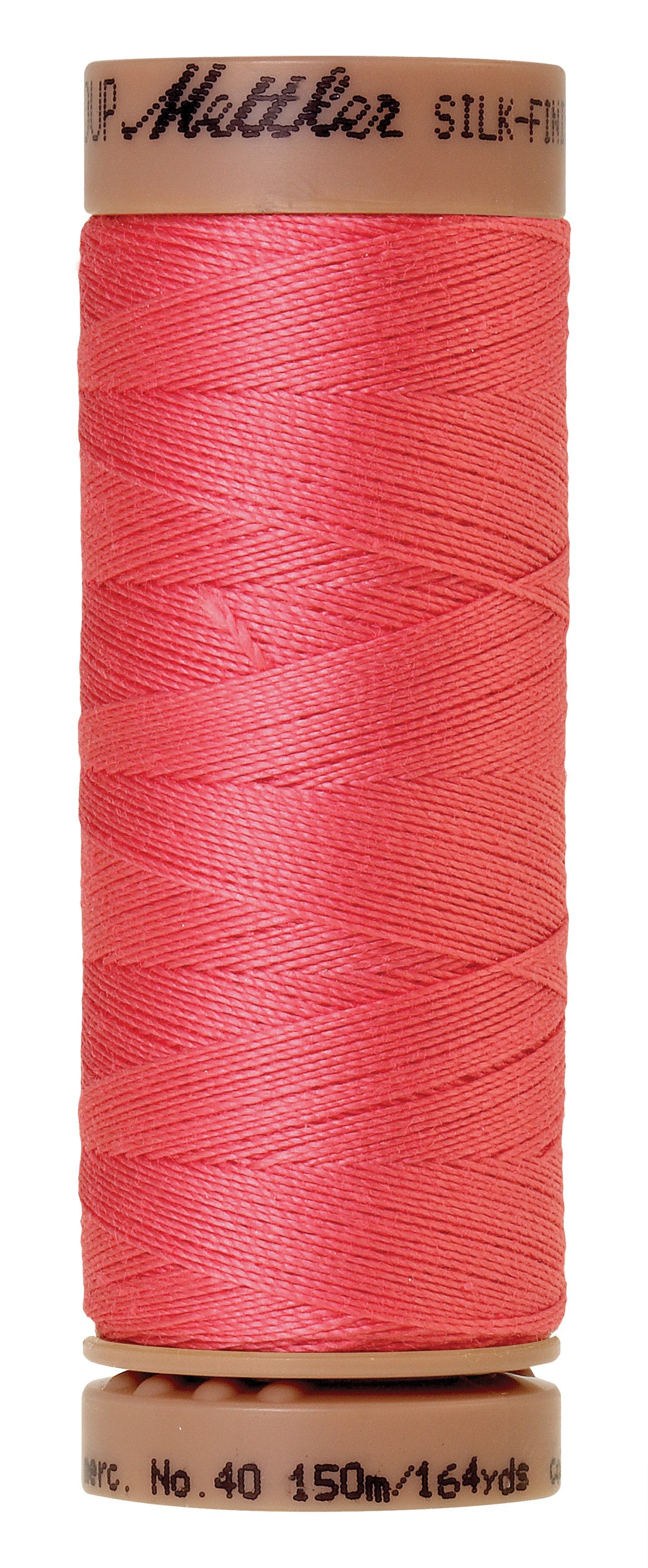 Mettler SILK-FINISH COTTON 40, 1402 Persimmon, 150M spool