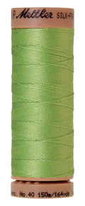 Mettler SILK-FINISH COTTON 40, 1527 Jade Lime, 150M spool