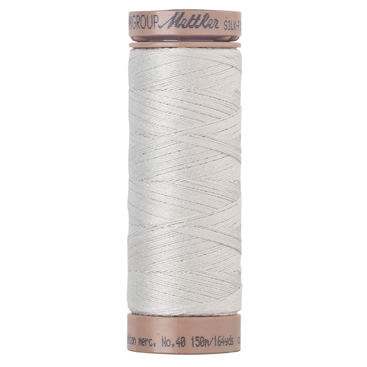 Mettler SILK-FINISH COTTON 40, 1601 Porcelain, 150M spool