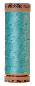 Mettler SILK-FINISH COTTON 40, 2792 Blue Curacao, 150M spool