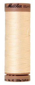 Mettler SILK-FINISH COTTON 40, 3612 Antique White, 150M spool