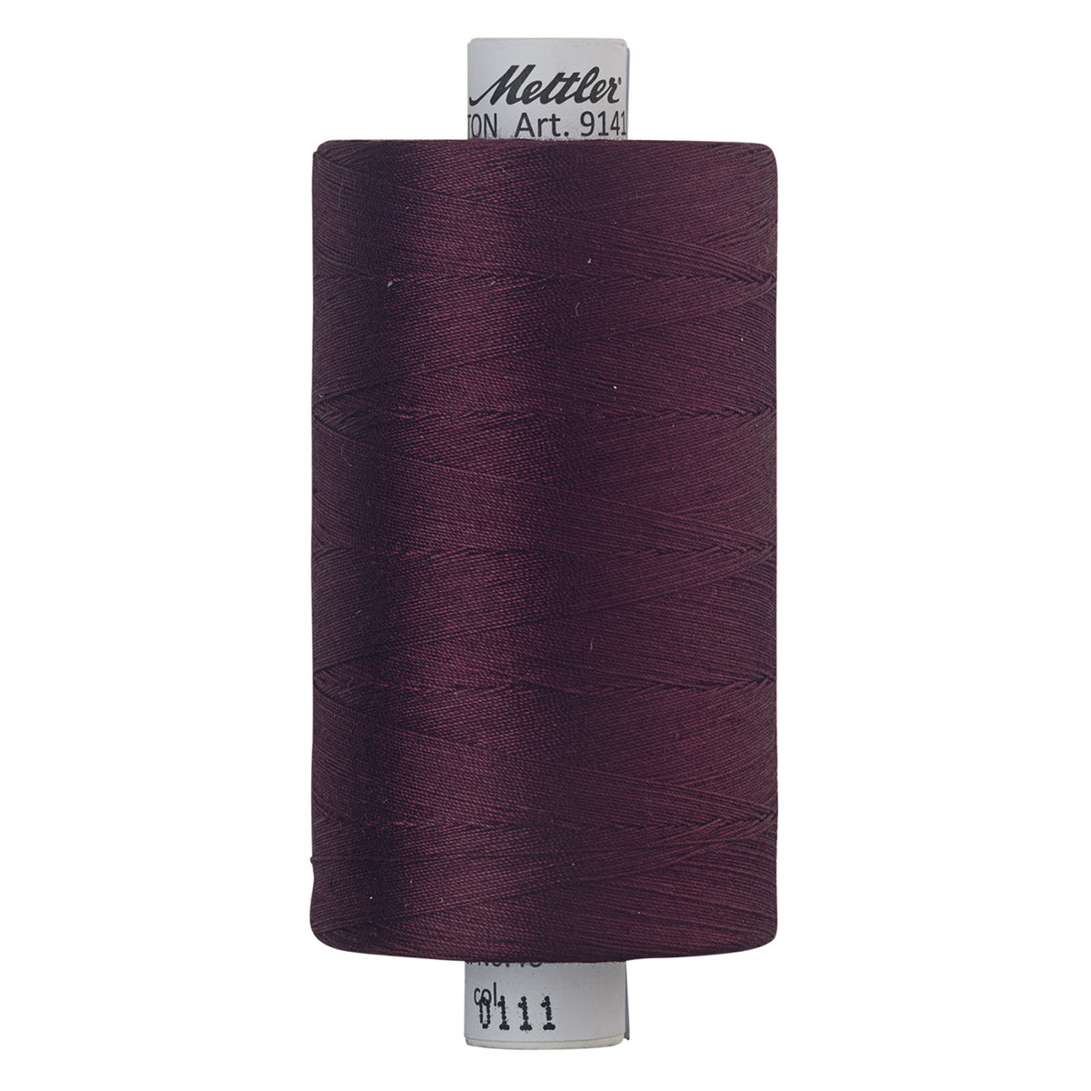 Mettler SILK-FINISH COTTON 40, 0111 Beet Red, 1,000M spool