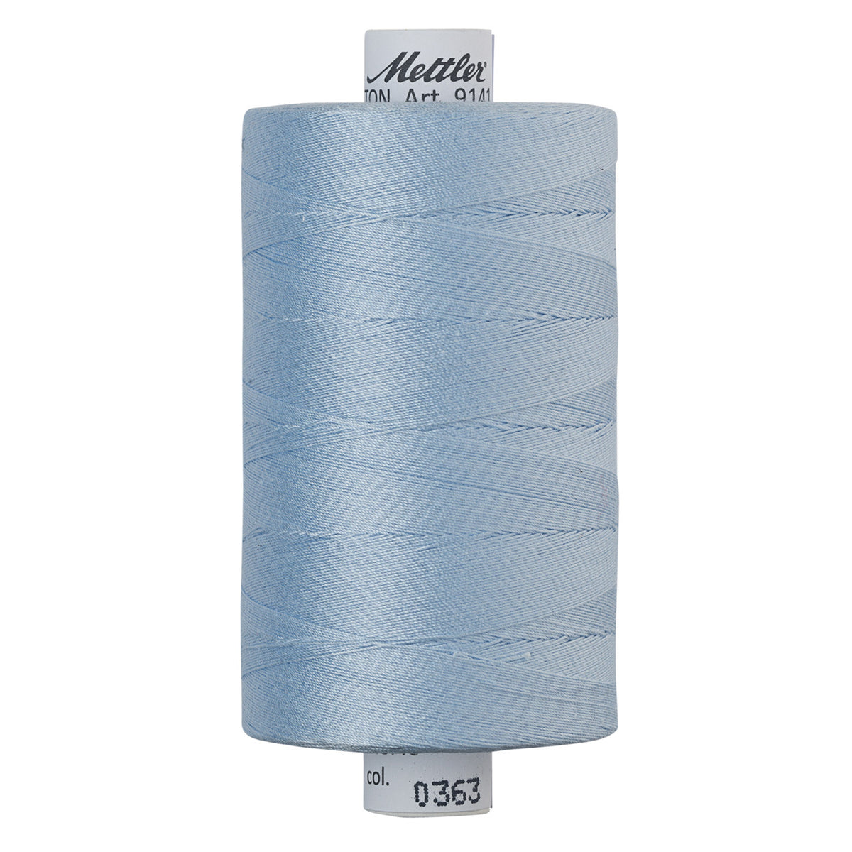 Mettler SILK-FINISH COTTON 40, 0363 Ice Cap, 1,000M spool