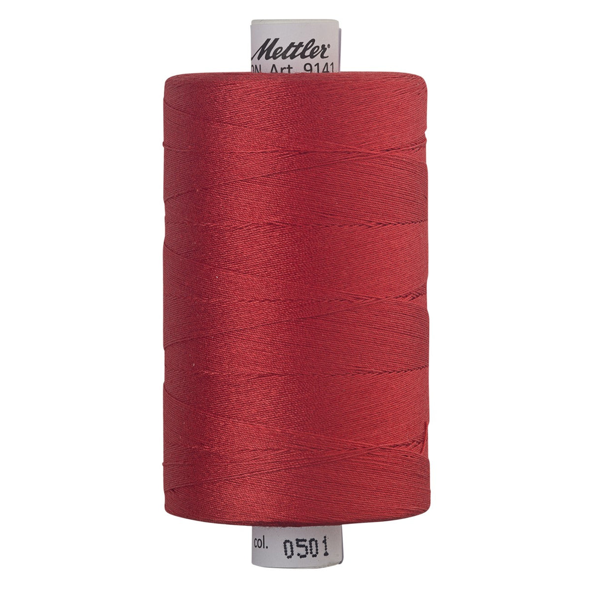 Mettler SILK-FINISH COTTON 40, 0501 Wildfire, 1,000M spool