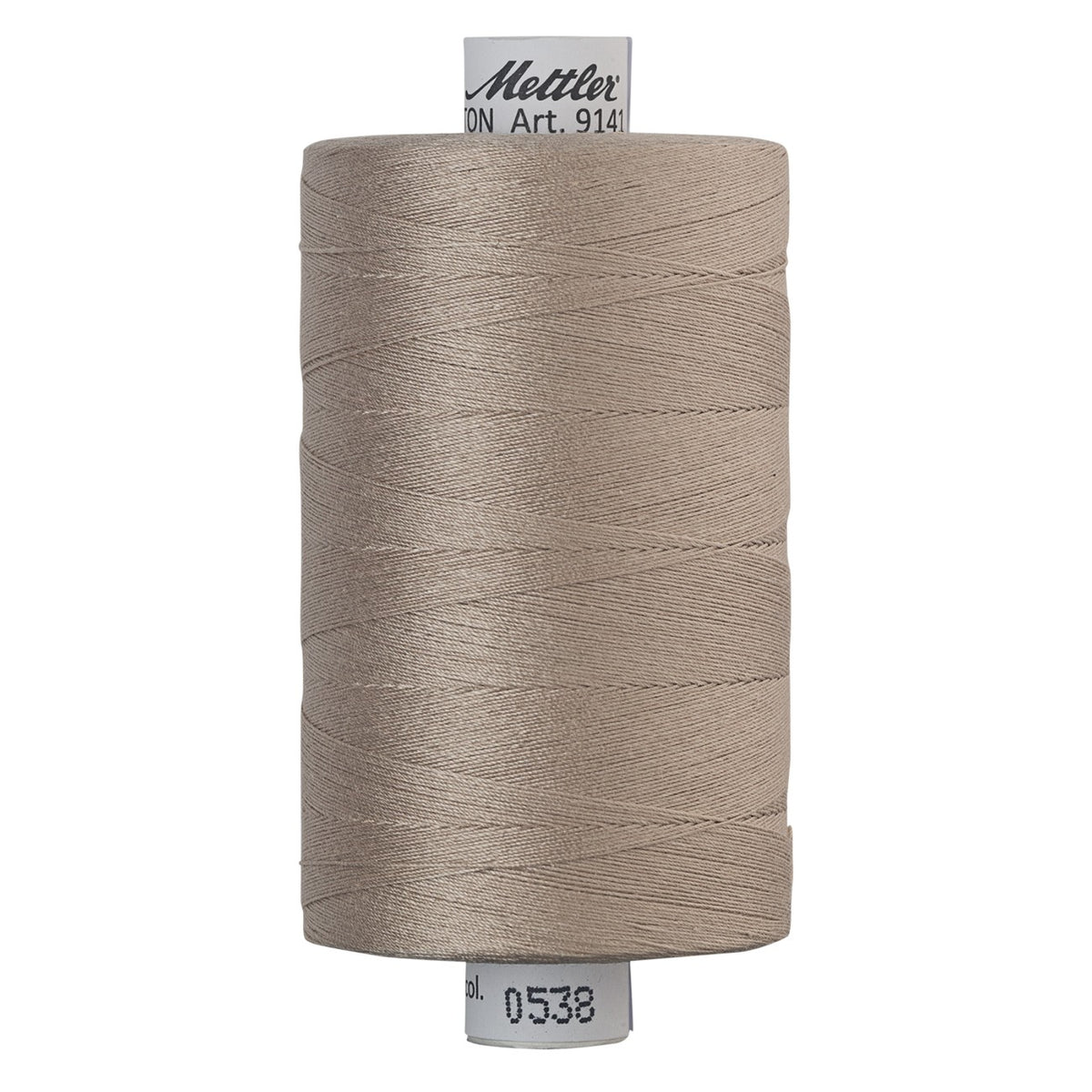 Mettler SILK-FINISH COTTON 40, 0538 Straw, 1,000M spool