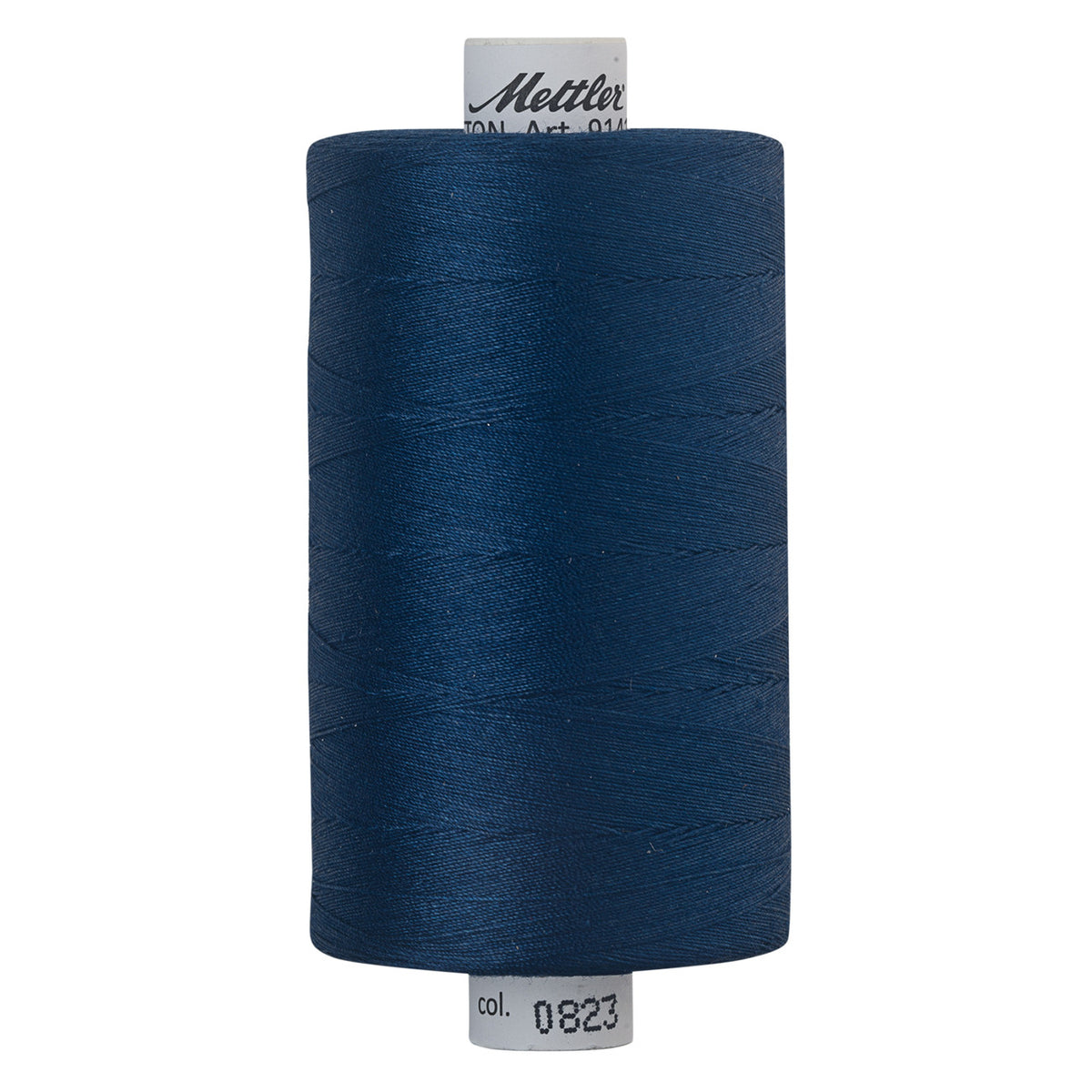 Mettler SILK-FINISH COTTON 40, 0823 Night Blue, 1,000M spool