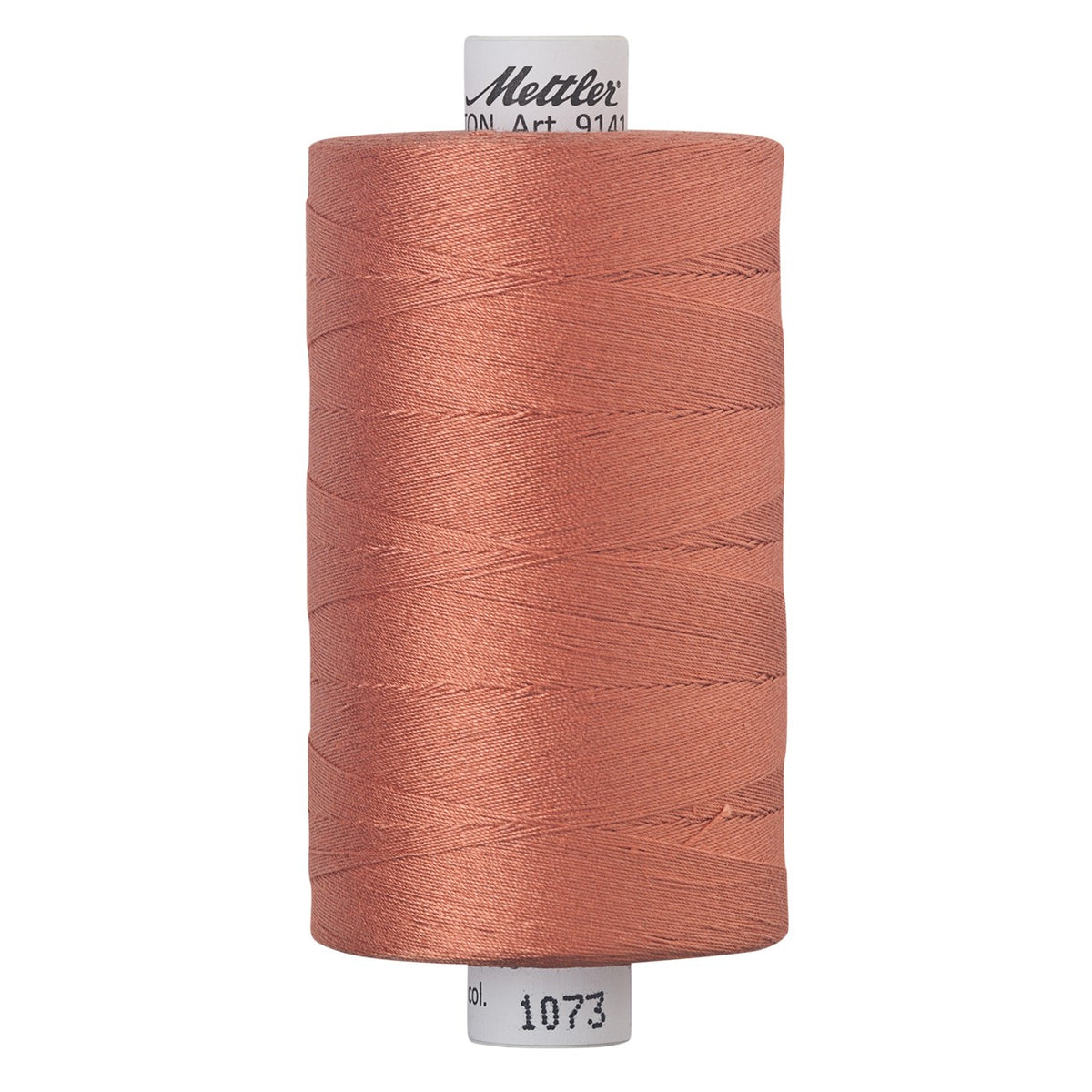 Mettler SILK-FINISH COTTON 40, 1073 Melon, 1,000M spool