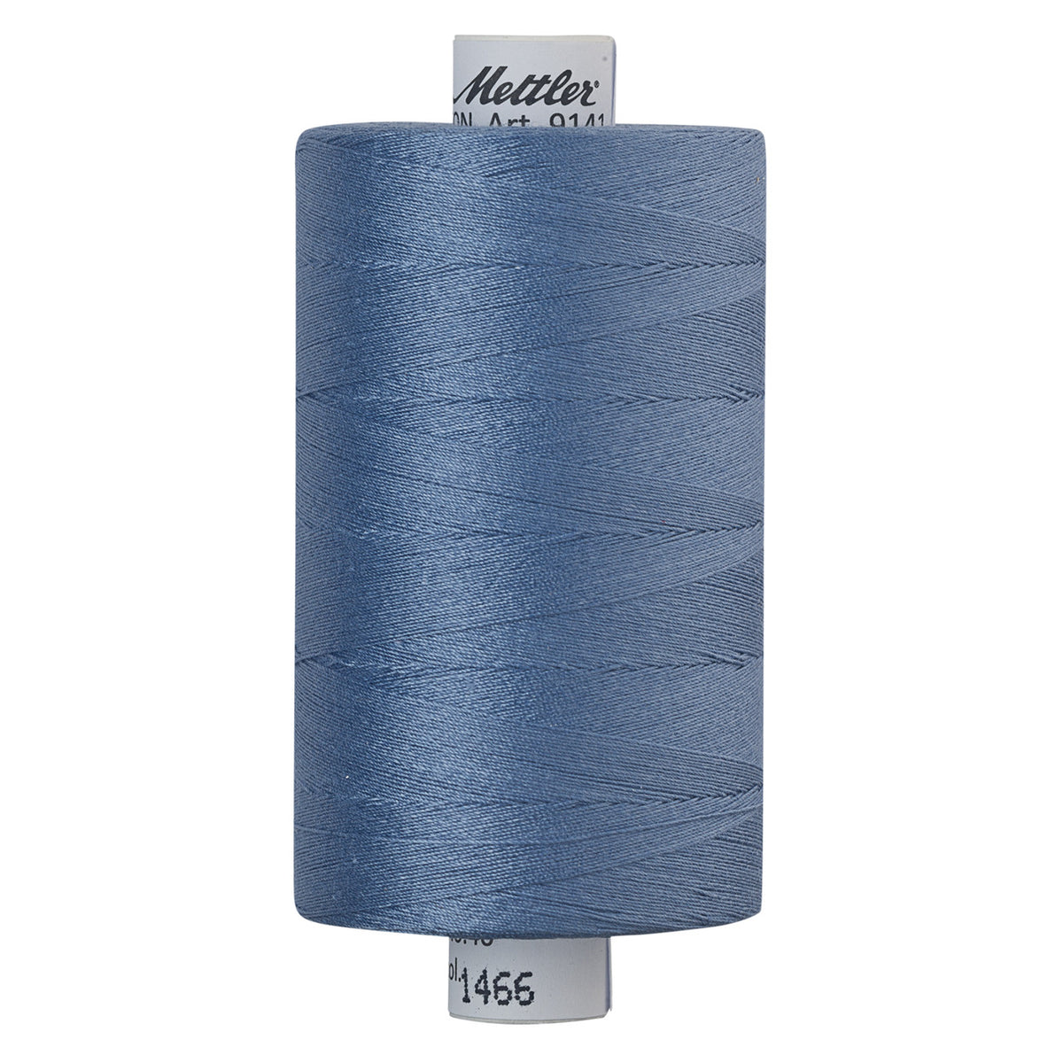 Mettler SILK-FINISH COTTON 40, 1466 Cadet Blue, 1,000M spool