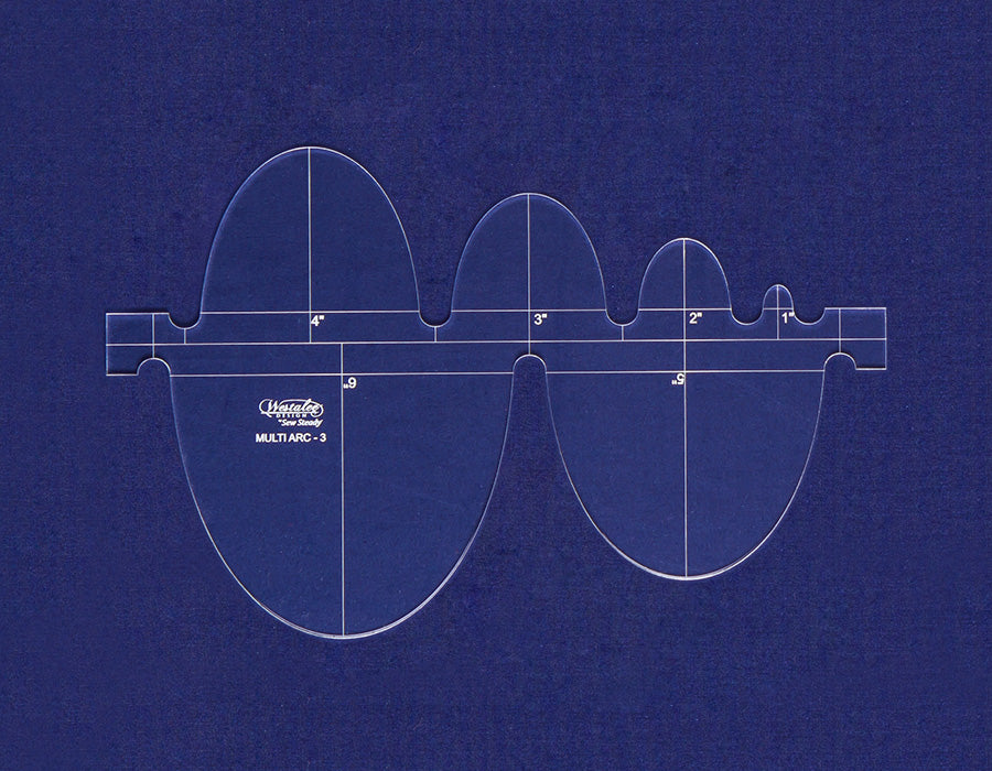 Westalee Design Multi Arc Rulers-Deep Ovals
