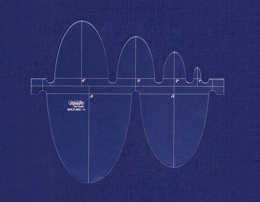 Westalee Design Multi Arc Rulers-Deep Ovals 2