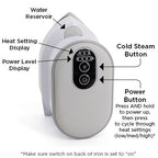 Nifty Notions Steam Charge Rechargeable Mini Iron — product view 6