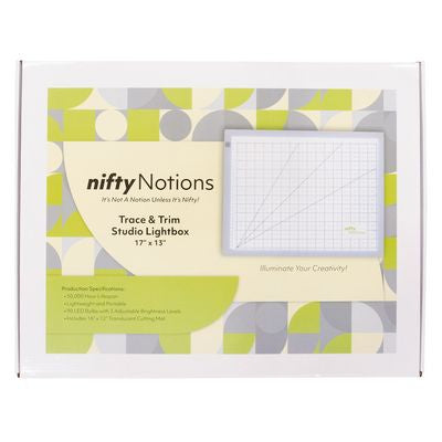 Nifty Notions Trace & Trim Studio Lightbox – 17 × 13 Inches — product view 2