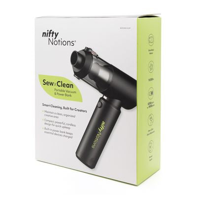 Nifty Notions SewClean Portable Vacuum & Power Bank — product view 4