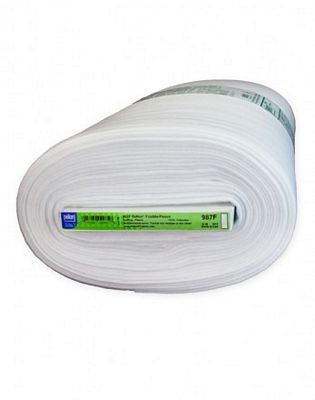 Pellon 987F Fusible Fleece – White, 45 inches × 20 yards