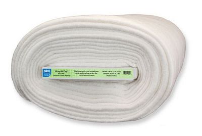 Pellon Wrap-N-Zap Cotton Batting – 22 inches × 10 yards