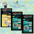 Taylor Seville Magic Pins – Flathead Patchwork Fine, 100pc — manufacturer product view 1