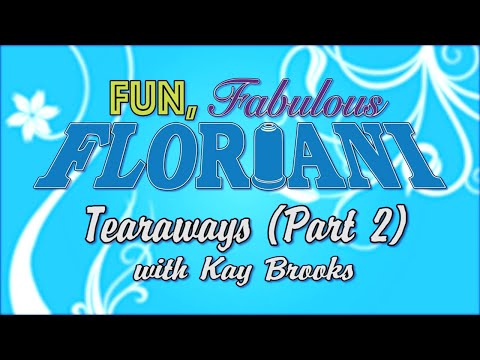 Floriani Hoop N Go Heat N Stay Fusible Tearaway — 25 Sheets — Floriani demonstration 2