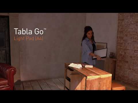 Daylight Tabla Go A4 Light Pad product video