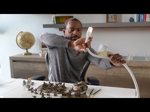 Reliable UberLight Flex 4100TL LED Task Light with Base, White product video