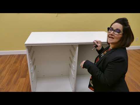 Kangaroo Dingo II storage cabinet and cutting table assembly video by Arrow Sewing