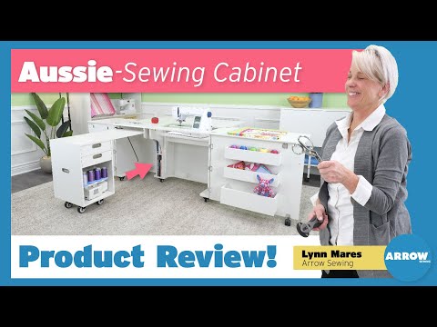 Kangaroo Aussie Sewing Cabinet feature video by Arrow Sewing