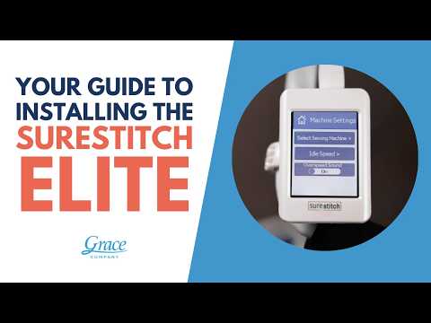 Installing the SureStitch Elite stitch regulator