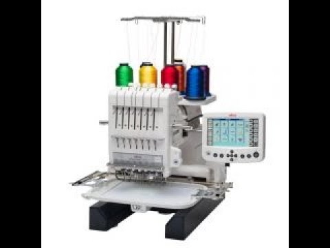 Elna eXpressive 940 and 970 multi-needle embroidery machine overview