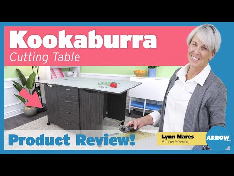 Kangaroo Kookaburra Cutting Table feature video by Arrow Sewing