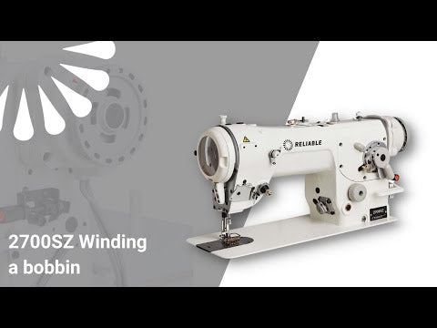 How to wind a bobbin on the Reliable 2700SZ