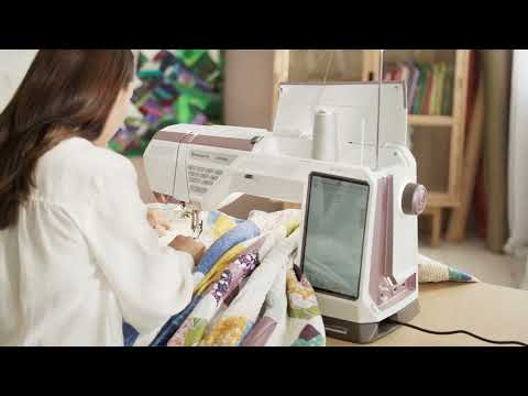 Husqvarna Viking Epic Quilt 97 Sewing & Quilting Machine product video