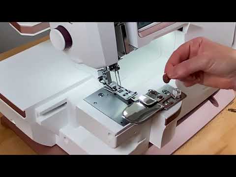 HUSQVARNA® VIKING® AMBER™ Air S | 600 Coverlock Machine product video