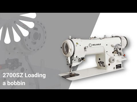 How to load the bobbin into the Reliable 2700SZ