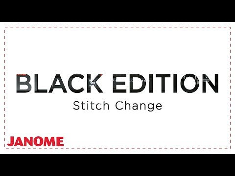 Janome HD-3000BE Black Edition Mechanical Sewing Machine