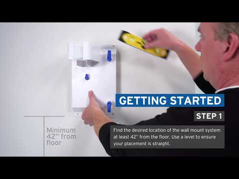 Installing the Reliable Pronto Plus 300CS wall mount