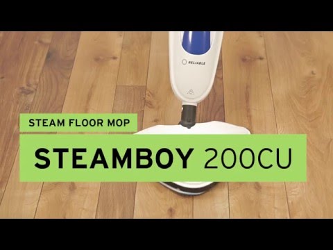 Reliable Steamboy 200CU steam mop demonstration