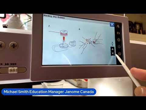 Tour the Janome Continental M6