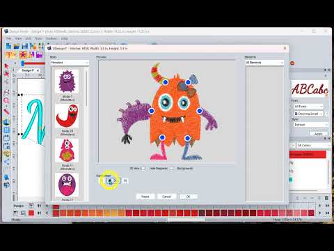 Floriani Design Finder Plus Software — Floriani demonstration 1
