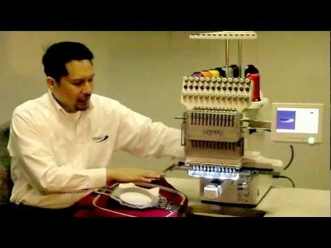 HappyJapan HCS3-1201 Voyager embroidery machine video