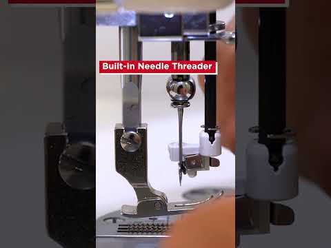 Built in Needle Threader and Automatic Thread Cutter Function on the HD9