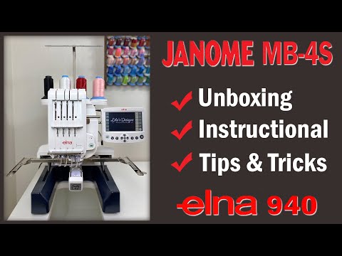 Elna eXpressive 940 instructional video