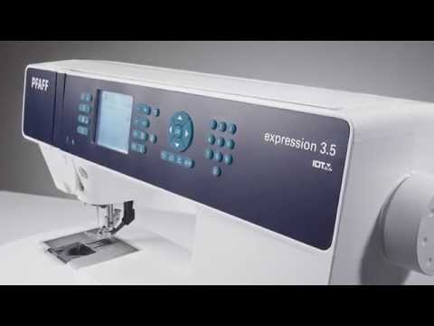 PFAFF expression line sewing machines overview